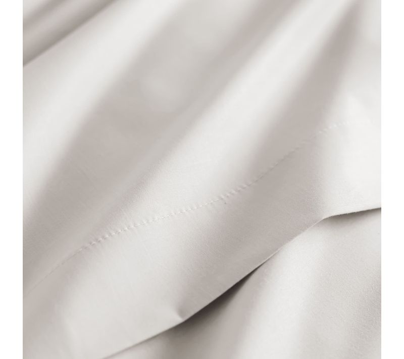 Drap Housse Coton Percale Blanc Bonnet 40 Cm 160x200 Cm