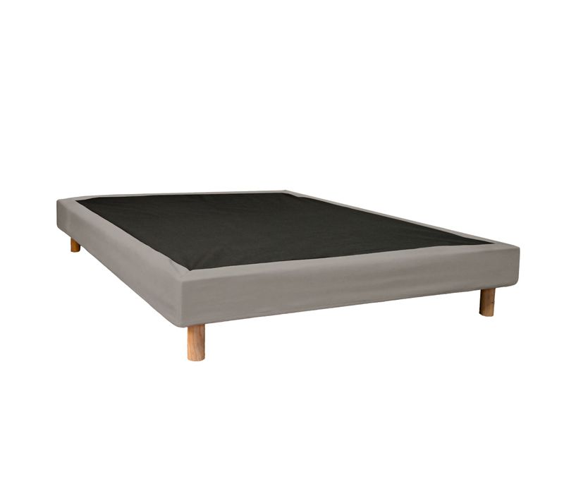 Cache-sommier Intégral Beige Ronda 180x200 Cm