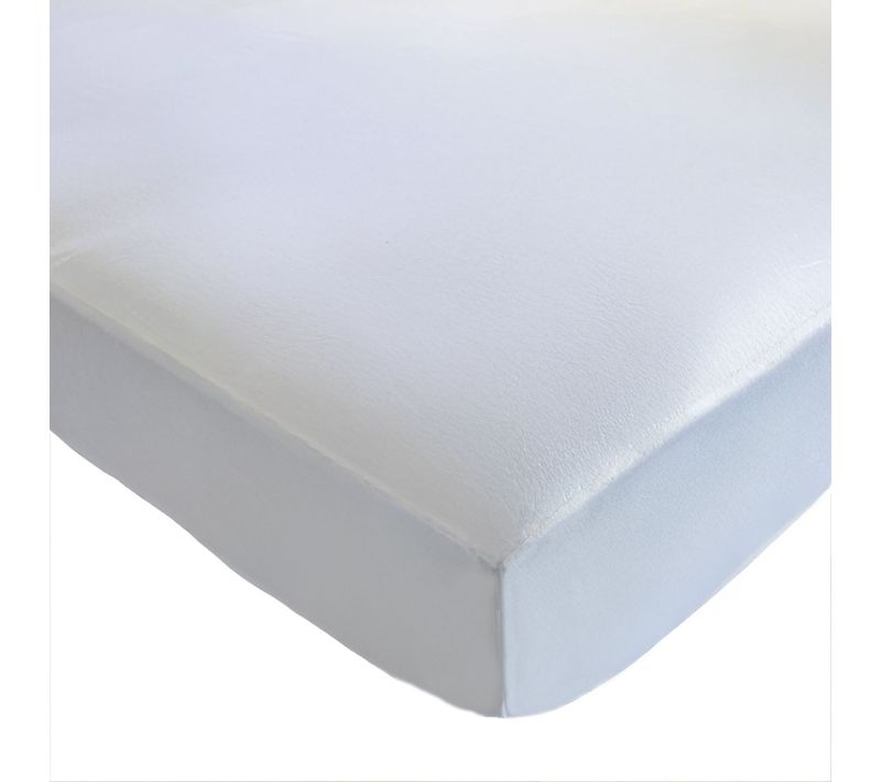 Protège Matelas 100% Coton Anti-acariens 120x190 Cm