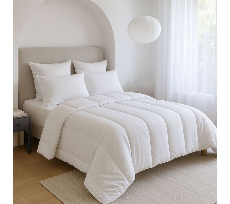 Couette Hiver 500gr/m² Anti-acariens 140x200 Cm