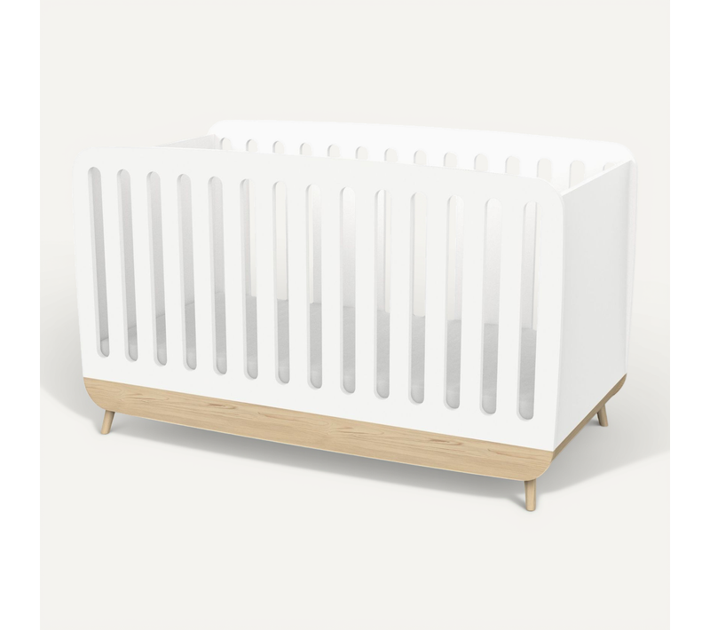 Lit Bébé évolutif 70x140 Blanc