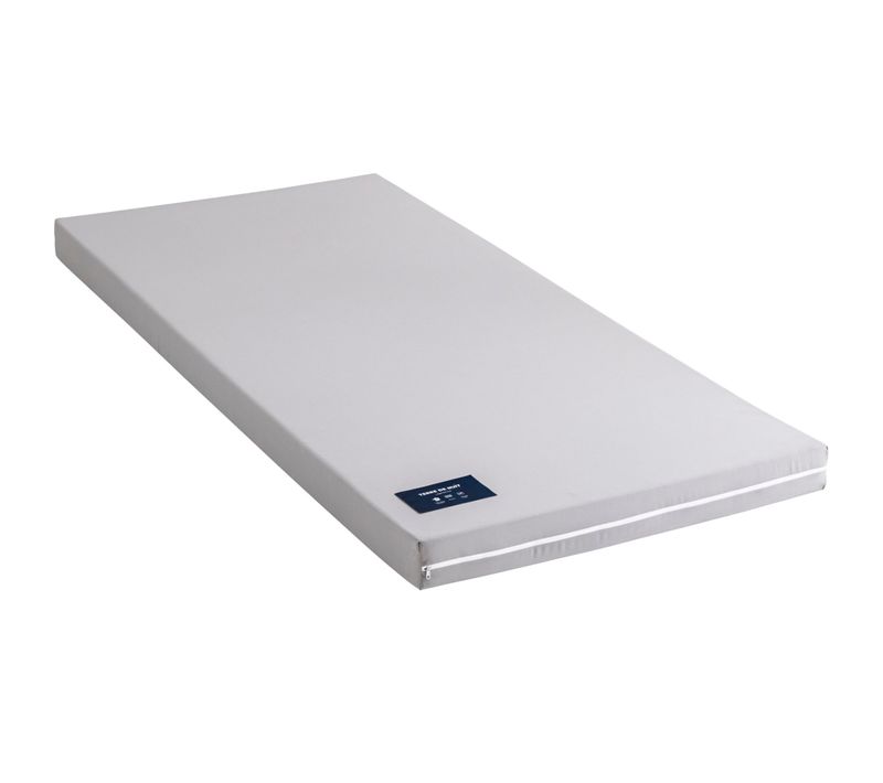 Matelas Mousse d'appoint 90x180 cm Légèreté 2.0 Epaisseur 10 cm Soutien Ferme