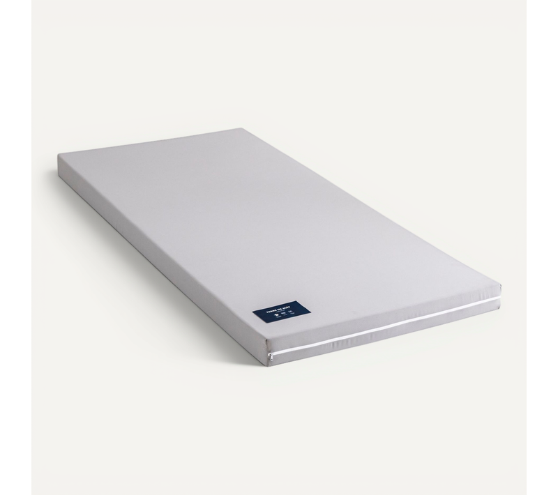 Matelas Mousse d'appoint 90x190 cm Légèreté 2.0 Epaisseur 10 cm Soutien Ferme