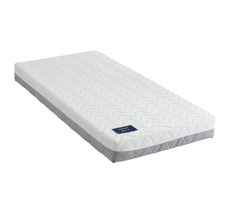 Matelas Mousse 70x190 cm PLAISANCE Accueil Latex - Epaisseur 16cm Soutien Ferme - Accueil Dynamique