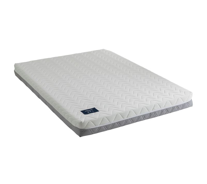 Matelas Mousse 130x190 cm PLAISANCE Accueil Latex - Epaisseur 16cm Soutien Ferme - Accueil Dynamique