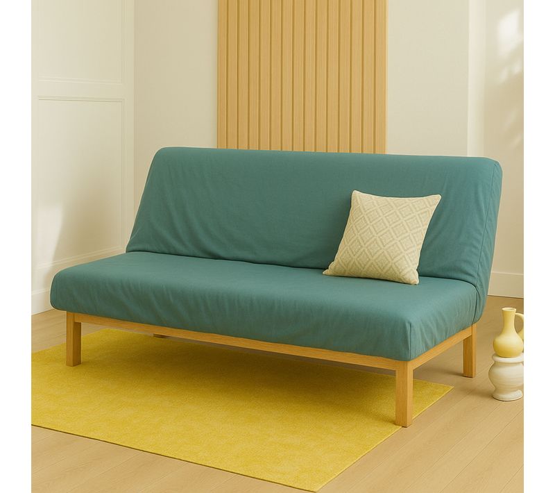 Drap Housse Pour Matelas Clic-clac Eucalyptus 140x190 Cm