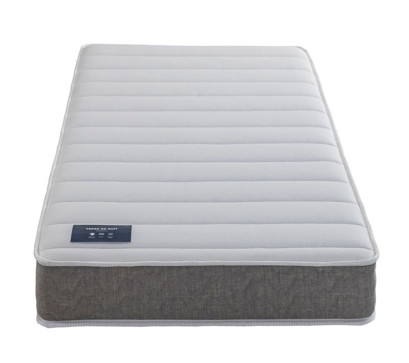 Matelas Mousse 80x200 cm Sérénité 2.0 Soutien Ferme Accueil Moelleux - Epaisseur 19 Cm