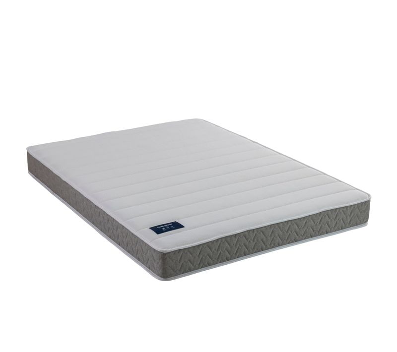 Matelas Mousse 140x200 cm - Sérénité 2.0 - Epaisseur 19 cm Soutien Ferme Accueil Moelleux