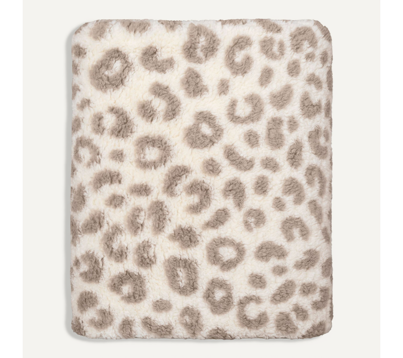 Plaid Chaud Cocooning Beige 130x170 Leofur