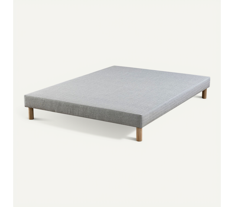 Sommier Tapissier À Lattes Recouvertes 13 Cm éveil 90x190 Cm