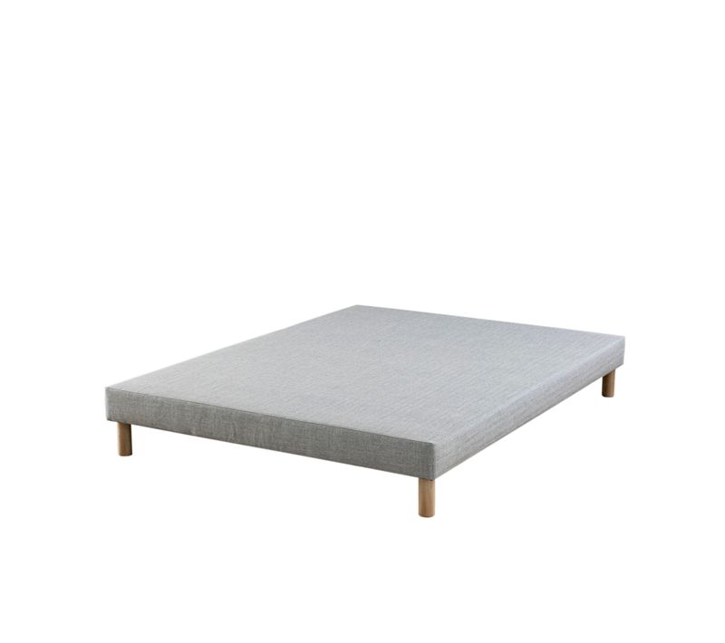 Sommier Tapissier à Lattes Recouvertes 13 Cm Éveil 130x190 Cm
