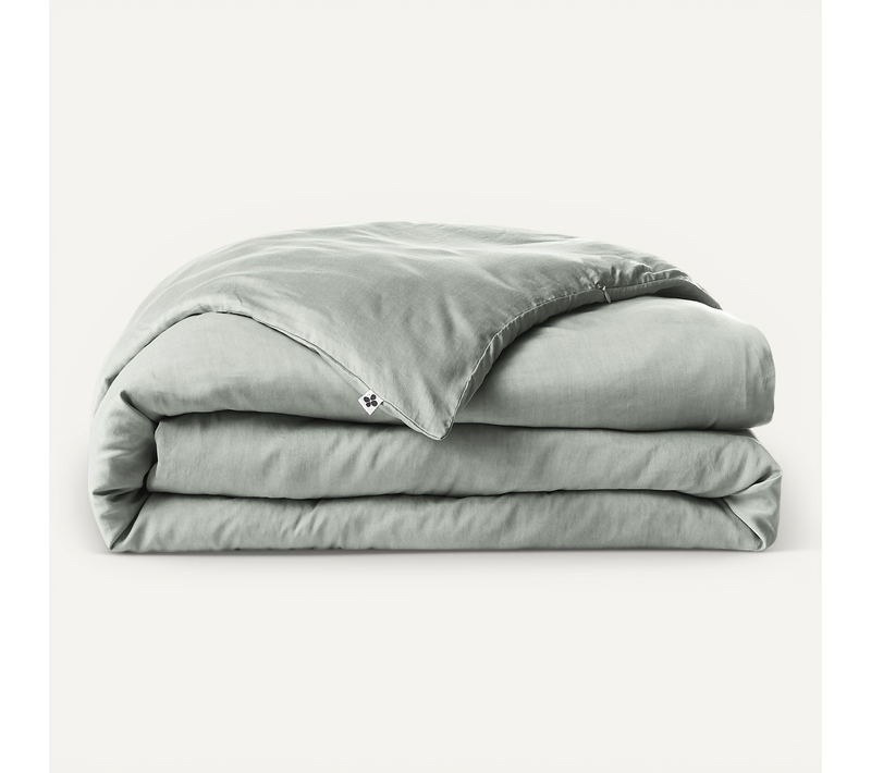Housse De Couette 240x220 Lyocell Lysandre Lichen