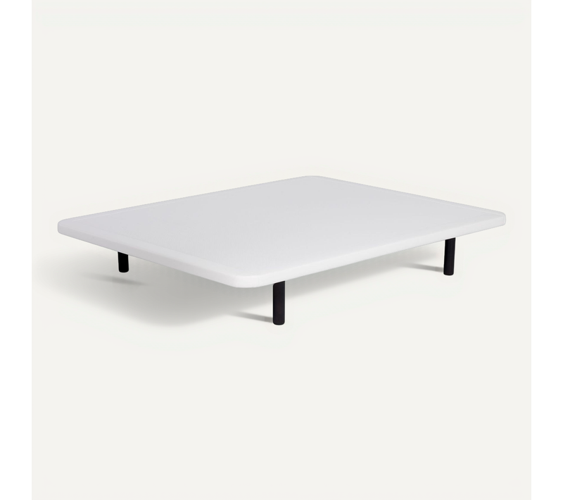 Cache-sommier Jersey Pour Cadre À Lattes Blanc 90x190 Cm