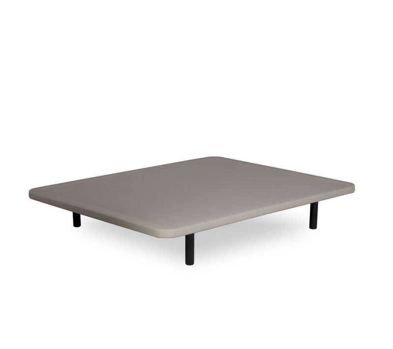 Cache-sommier Jersey Pour Cadre à Lattes Beige 140x190 Cm