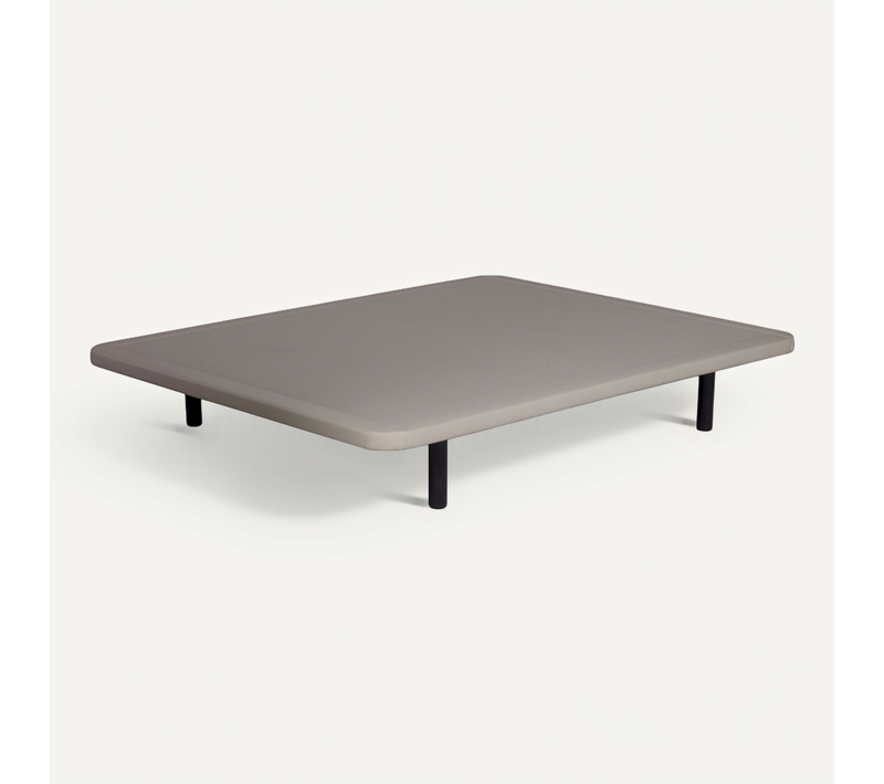 Cache-sommier Jersey Pour Cadre À Lattes Beige 160x200 Cm