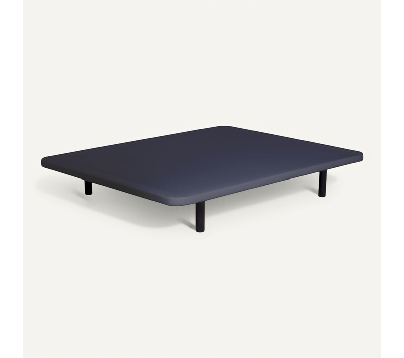 Cache-sommier Jersey Pour Cadre À Lattes Marine 160x200 Cm