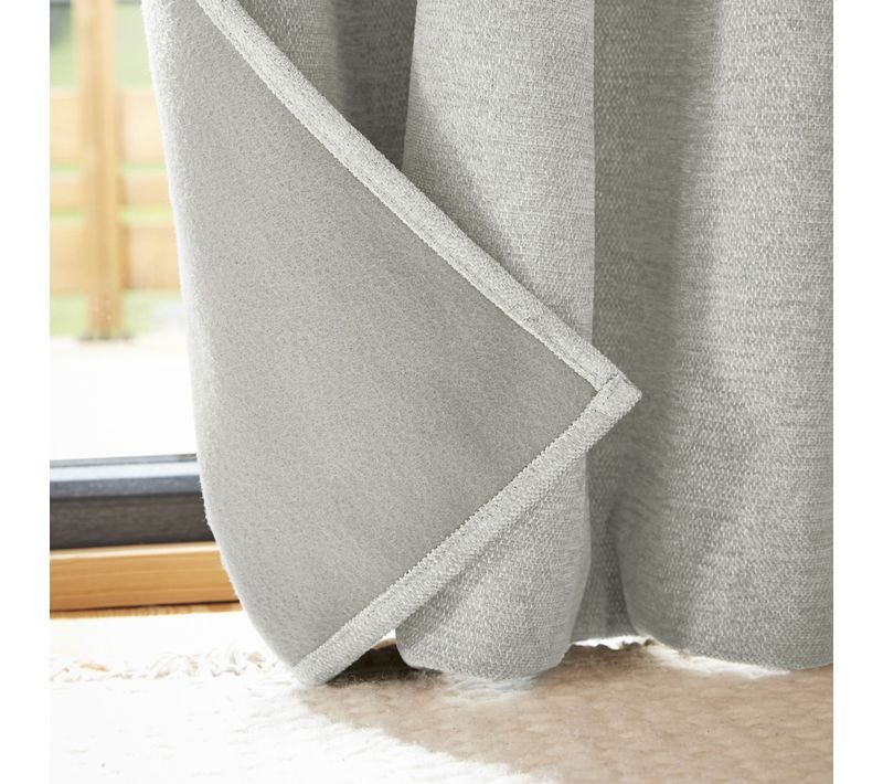 Rideau Occultant Polaire Bjorn 140x240 Eucalyptus