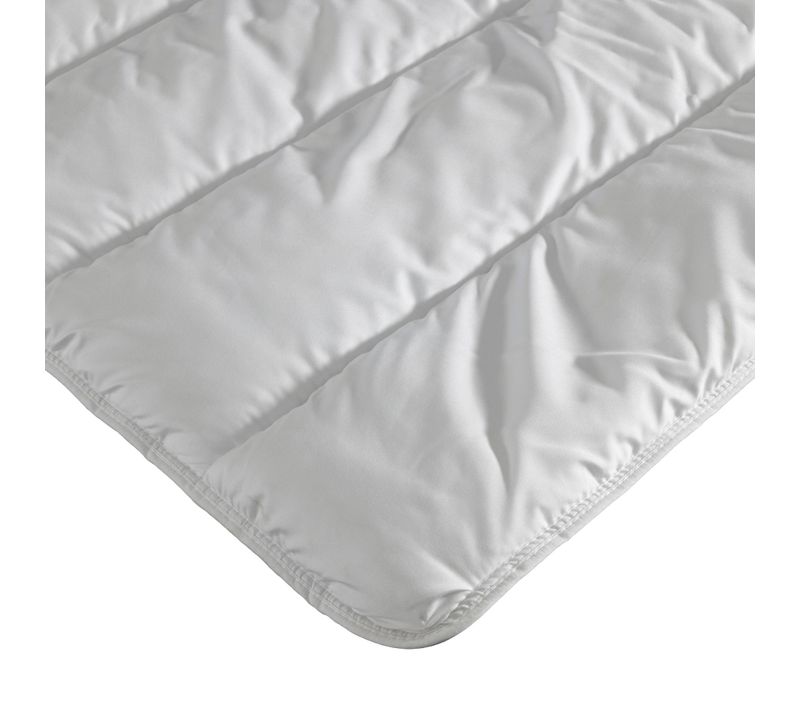 Surmatelas Microfibre Moelleux Anti-acariens Soutien Ferme 90x190 - 1 Personne - Accueil Moelleux
