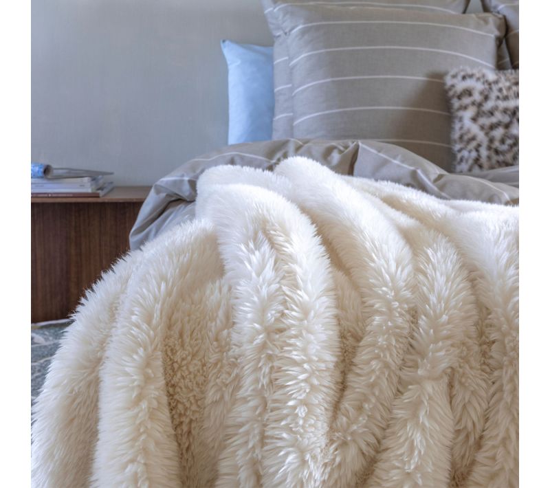 Plaid Chaud Uni 150x200 Bear