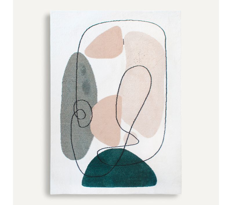 Tapis 160x230 cm SOLANGE Vert