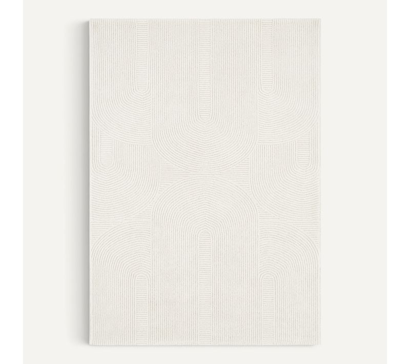 Tapis 160x230 cm BIANCA Blanc