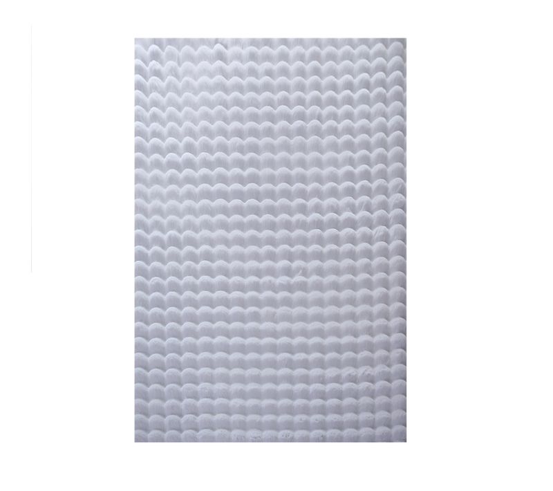 Tapis D'intérieur Doux Laponie Silver 140x200 Cm