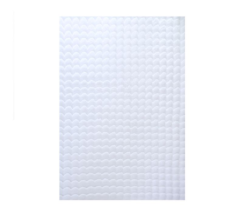 Tapis D'intérieur Doux Laponie Blanc 140x200 Cm