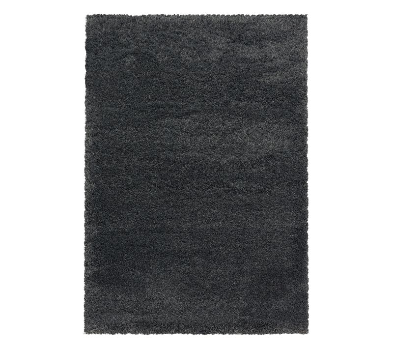Tapis Confortable Fluffy Gris 200x290 Cm