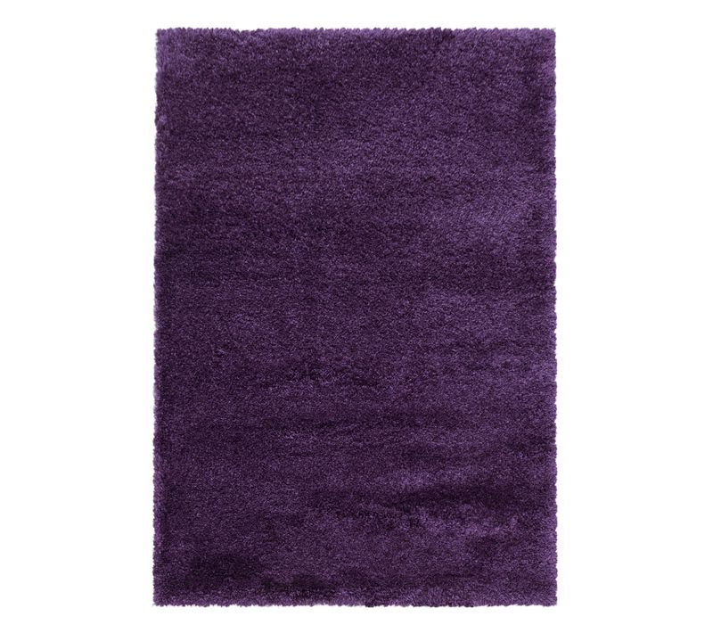 Tapis Confortable Fluffy Lila 120x170 Cm