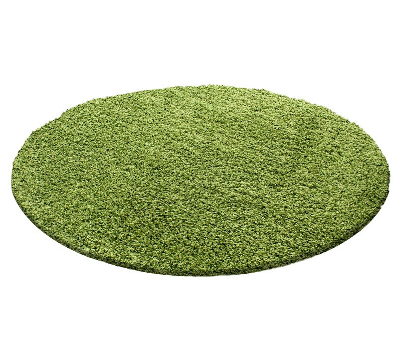 Tapis Confort Rond Ottawa Vert 160x160 Cm