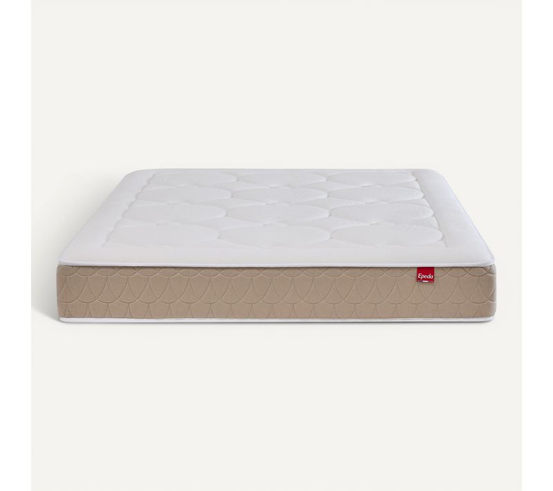 Matelas ressorts 140x200 cm EPEDA CLEMAE 2 avec latex ép.25 cm