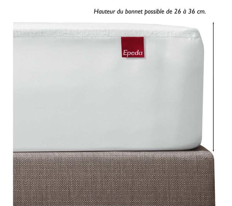Protège Matelas Excellence 100% Coton 100x190 Cm