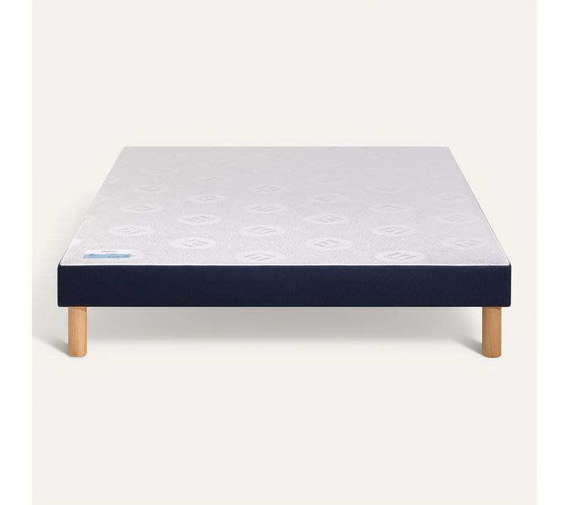 Sommier bleu 140x190 cm MERINOS IMBATTABLE FERME