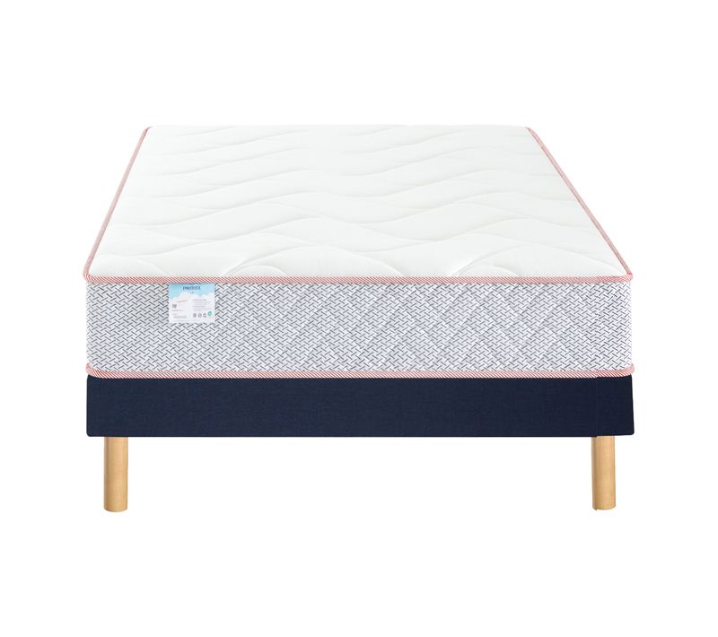 Ensemble matelas + sommier MERINOS POP 90x190 cm
