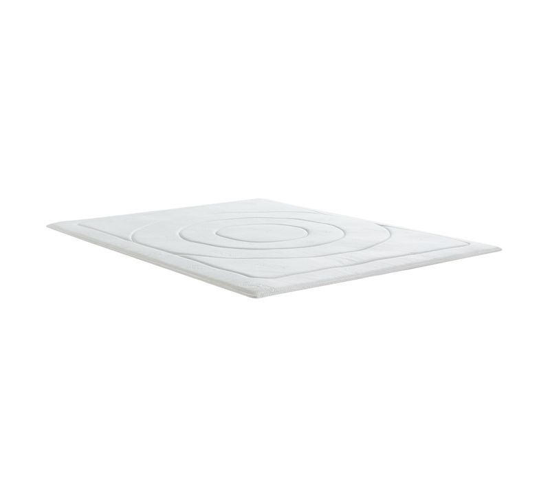 Surmatelas Mémoire De Forme 3 Cm Memosoft Soutien Ferme 140x190 - 2 Personnes - Accueil Confortable