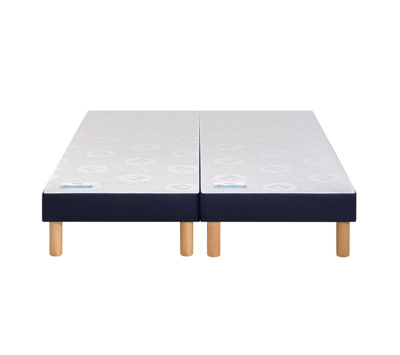 Sommier bleu 2x90x200 cm MERINOS IMBATTABLE FERME