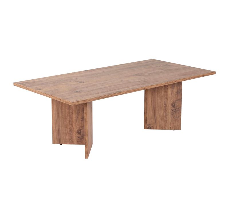 Table Basse Rectangulaire Effet Bois 119 Cm - Taona