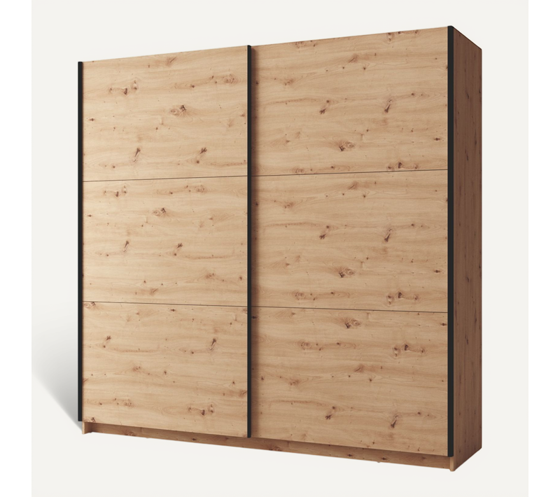 Armoire Dressing Moderne Avec Portes Coulissantes 200cm Kas