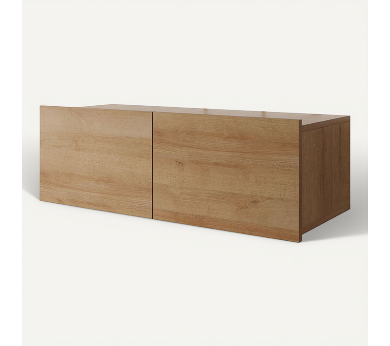 Alix - Meuble TV Modulable 100 Cm - 2 Portes