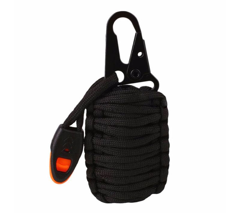 Kit De Survie 21 Pièces Compact Forme Grenade Avec Accessoires – Kit Outdoor Camping Randonnée