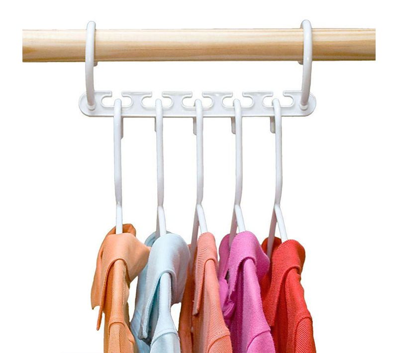 Lot De 8 Cintres Multiples - Save Space Hanger