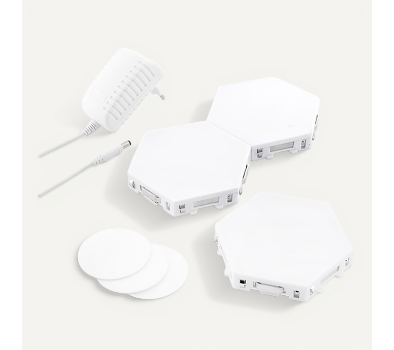 Panneaux LED Modulables Sensibles Au Toucher (pack De 3)
