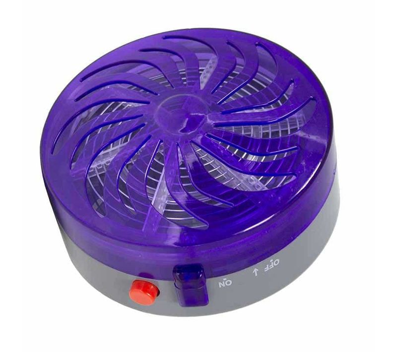 Disque Solaire Électrique Avec Lumière Bleue Anti-insectes