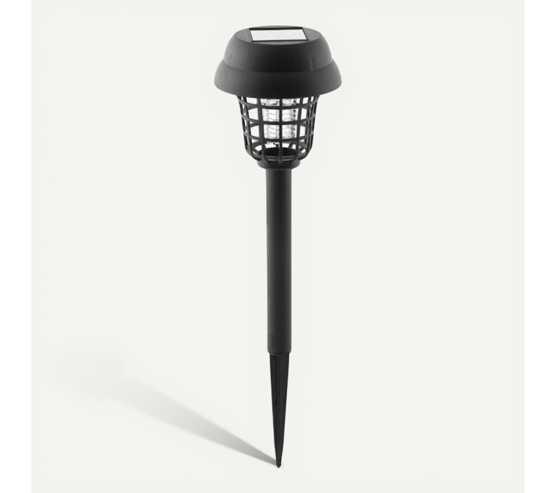 Lampe De Jardin Solaire Anti-moustiques Rechargeable Et Écologique