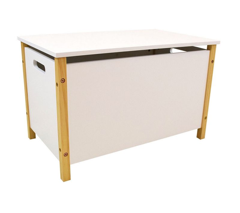 Scandiwood Coffre à Jouets En Bois