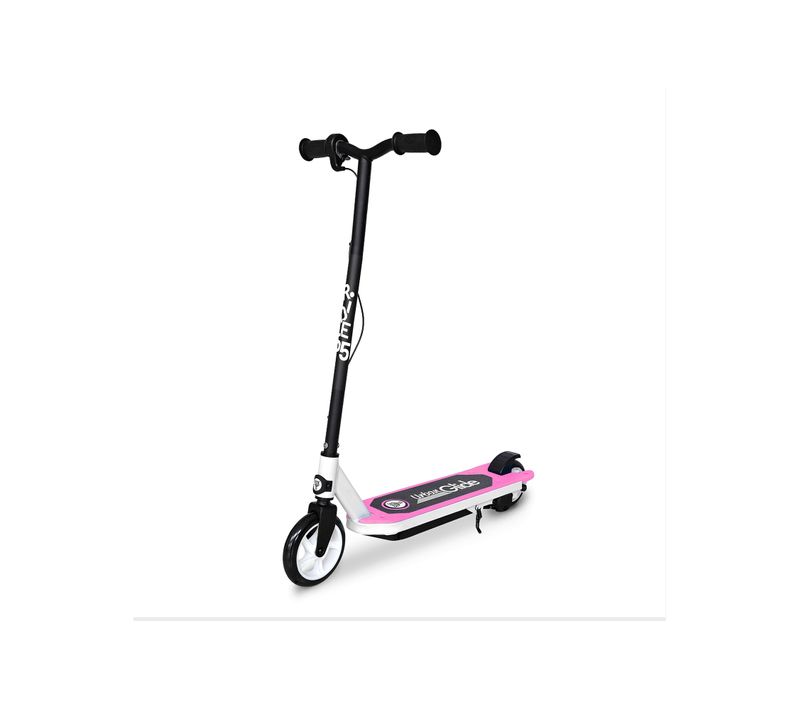 Trottinette électrique Enfant Ride 55 Rose – Moteur 30w - 10 Km/h - Autonomie Ju