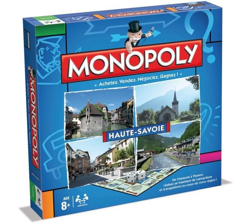 Jeu De Société Monopoly Haute-savoie Jeu De Societé Version Française