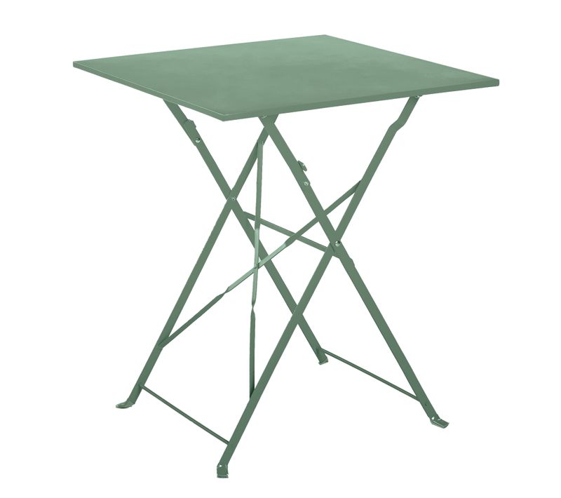 Table De Jardin Pliante - 2 Places - Vert Amande - Florence