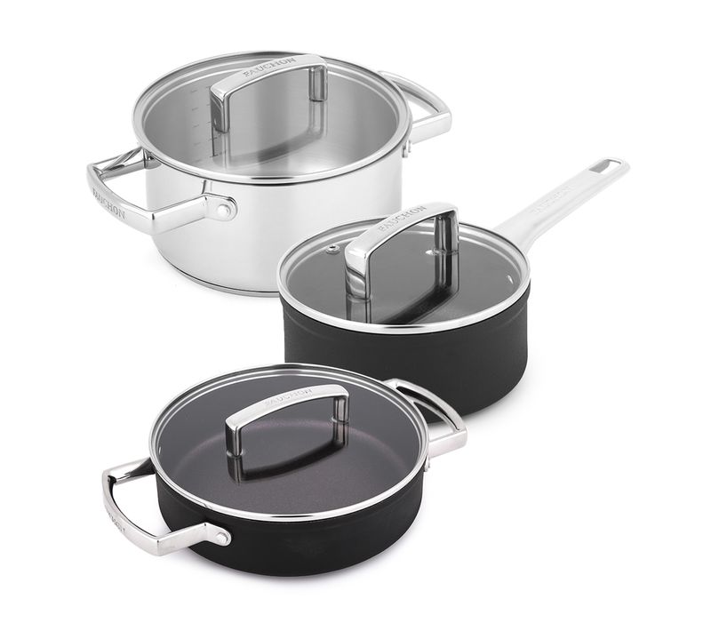 Set 6 Pièces 24cm Antiadhésive Aluminium Signature