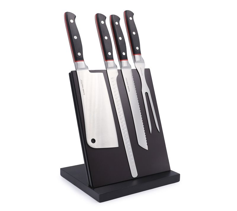 Bloc Magnétique 4 Couteaux Hiroyuki